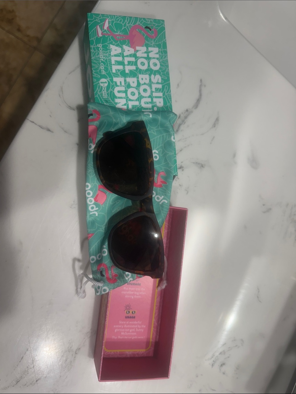 Women’s Brown Tortoiseshell Sunglasses with Brown Lenses